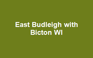 East Budleigh with Bicton WI